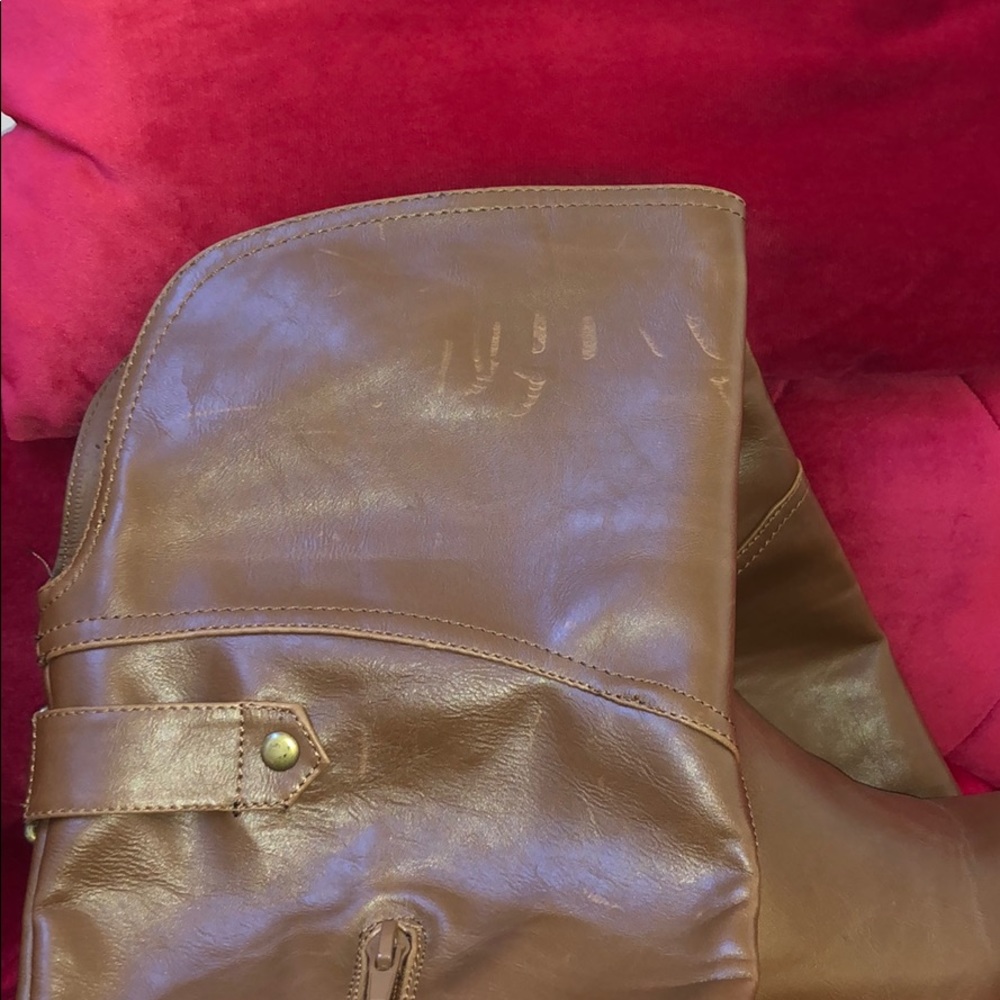 OTK Cognac Riding Boots - Picture 3 of 4